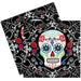 Day Of The Dead Lunch Napkins 36pk