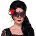 Day Of The Dead Metal Filigree Eyemask