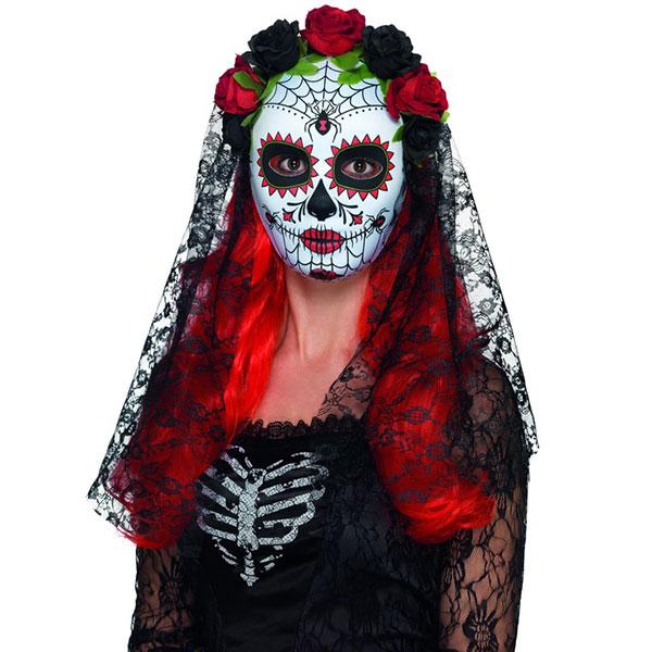 Day Of The Dead Senorita Mask