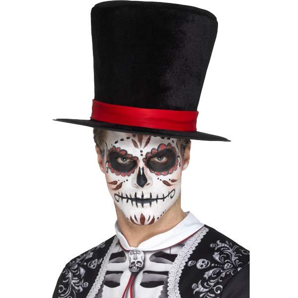 Day Of The Dead Top Hat
