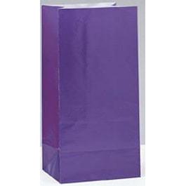 Deep Purple Paper Party Bag x 12