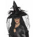 Deluxe Black Witch Hat