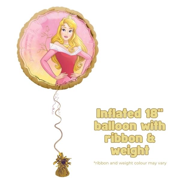 18" Aurora Once Upon A Time Foil Balloons