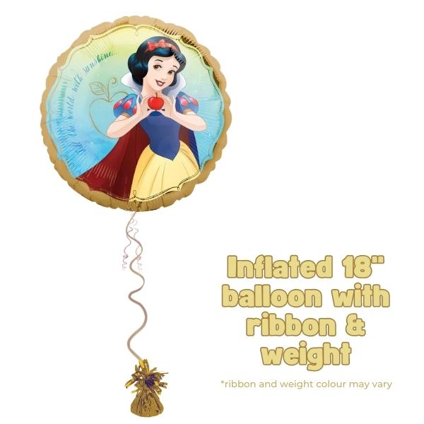 18" Snow White Once Upon A Time Foil Balloons