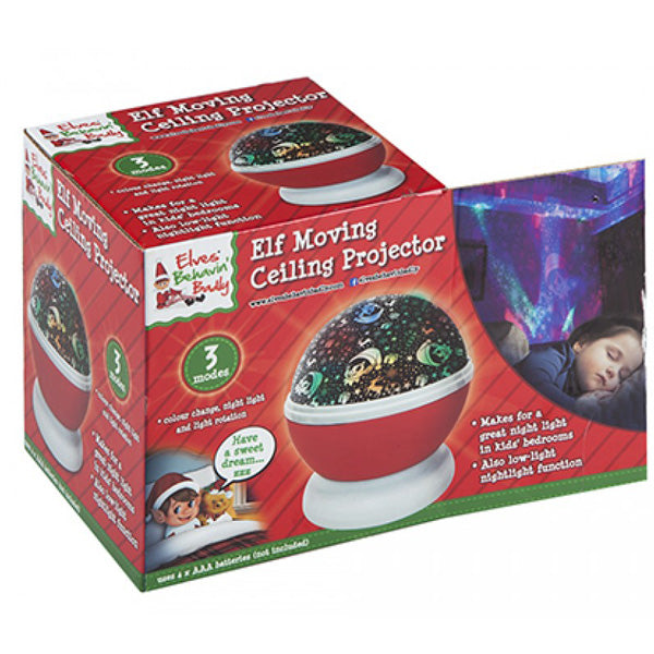 Elf Colour Changing Dreaming Santa Galaxy Gazer