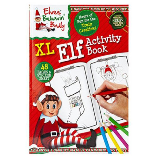Elves Behavin Badly Activity Book