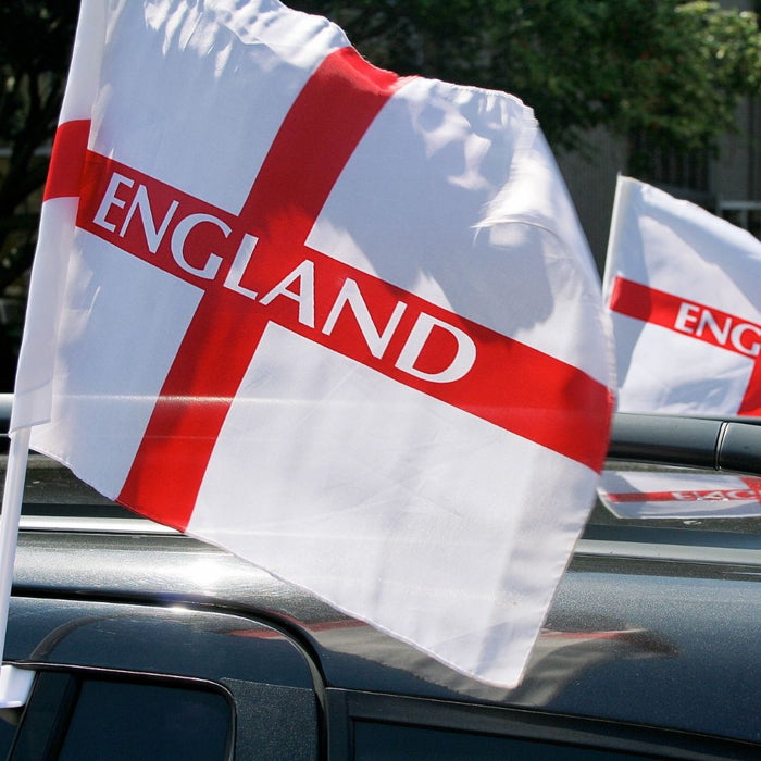 St George Single Car Flags