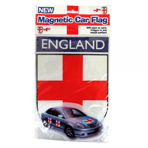 England Magnetic Car Flag