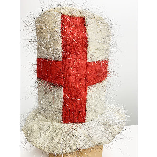 England Tall Tinsel Hat