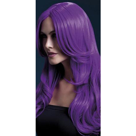 Fever Neon Purple Khloe Wig