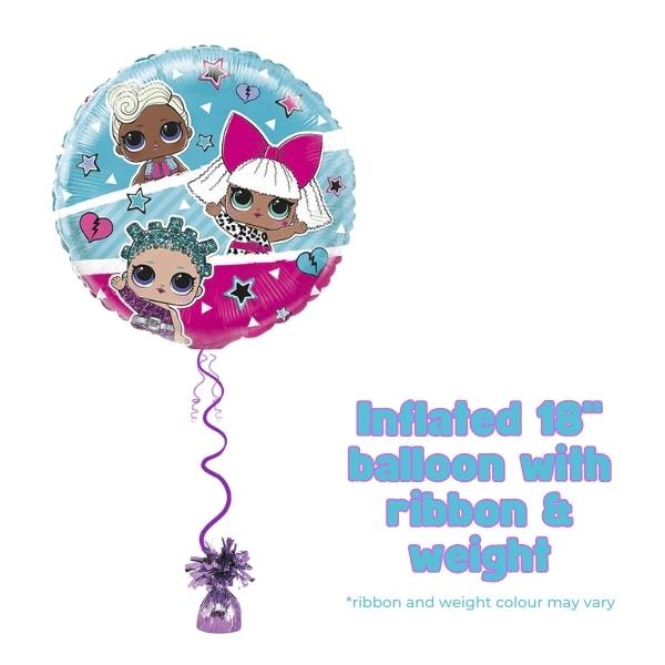 18" L.O.L Doll Surprise Foil Balloons