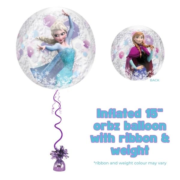 Frozen Clear Orbz Balloons