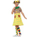 Girls Clown Costume