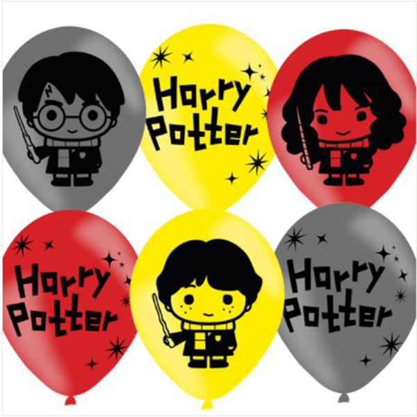11" Harry Potter Latex Balloons 6pk
