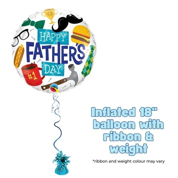 18" Everything Fathers Day Foil Balloon