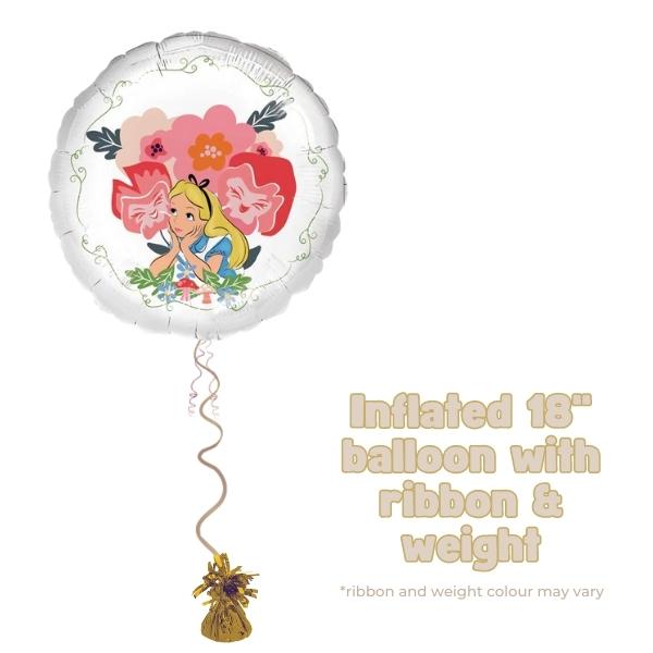 18" Disney Alice In Wonderland Foil Balloon