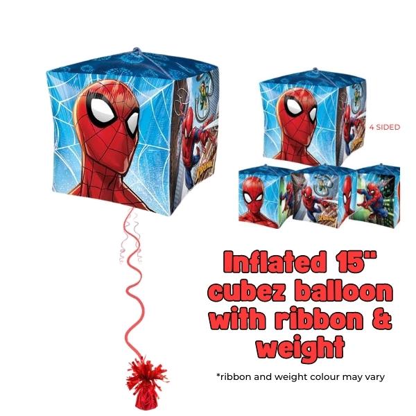 Spiderman Cubez Foil Balloon