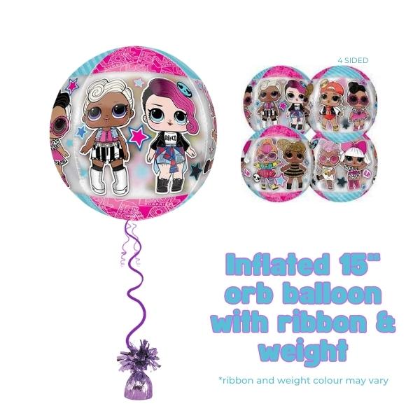 L.O.L Glam Orbz Foil Balloon