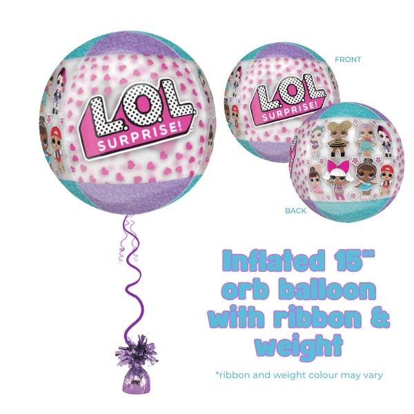 L.O.L Surprise Orbz Foil Balloons