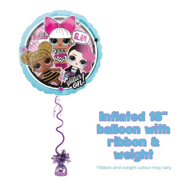 18" L.O.L Glam Foil Balloon