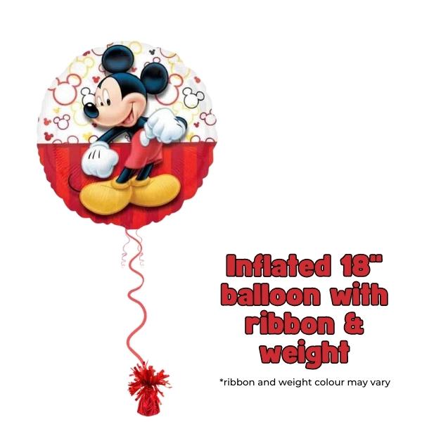 18" Mickey Mouse Portrait Foil Balloon