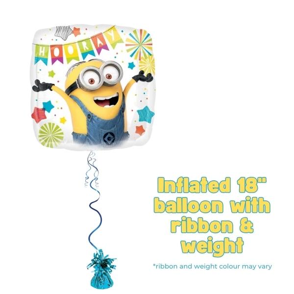 18" Despicable Me Party Foil Balloons