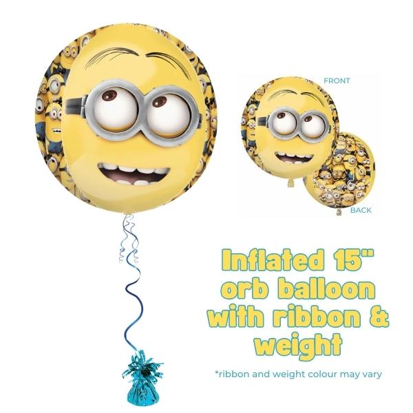 15" Despicable Me Minions Orbz Balloon