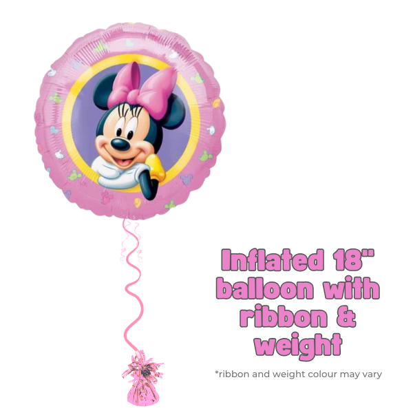 18" Minnie Character Foil Balloon