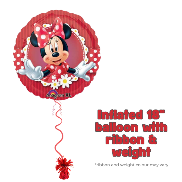 18" Mad About Minnie foil balloon