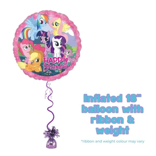 18" Happy Birthday My Little Pony Foil Balloons