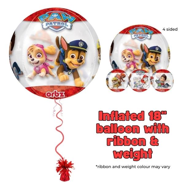 Paw Patrol Orbz Foil Balloon