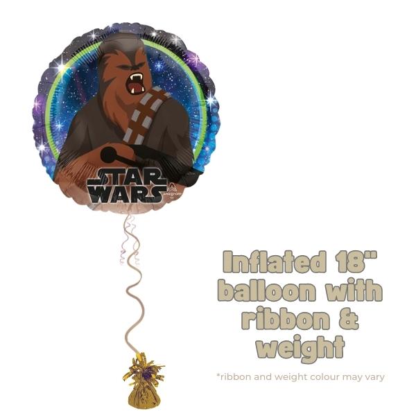 18" Star Wars Chewbacca Foil Balloon