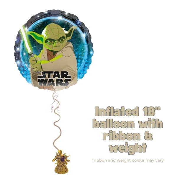 18" Star Wars Yoda Foil Balloon
