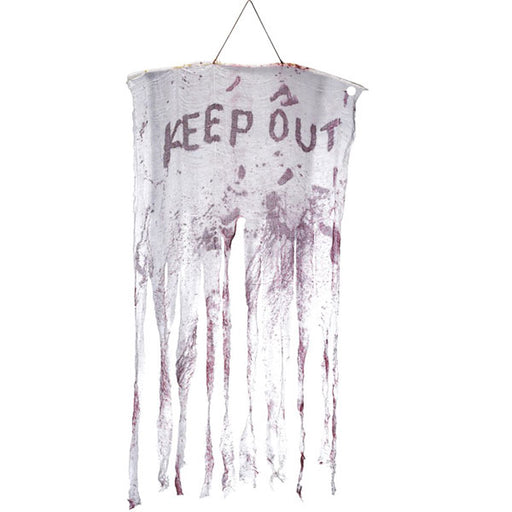 Keep Out Bloody Decoration
