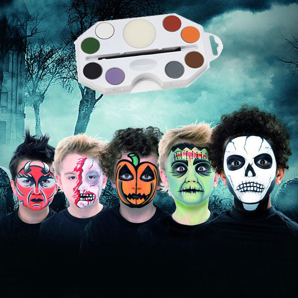 Kids Halloween Character Make Up Kit