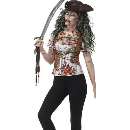 Zombie Pirate Wench T-Shirt