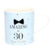 Mad Dots Black Tie 30th Birthday Mug