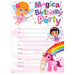 Magical Birthday Party Invitations
