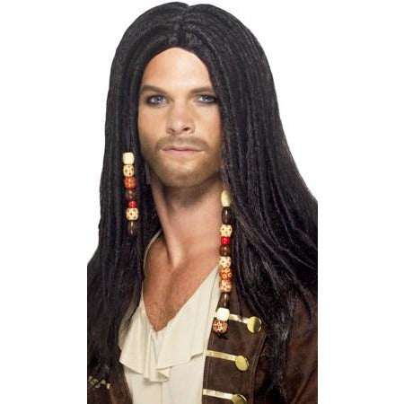 Pirate Wig With Beads