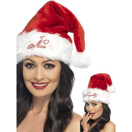 Naughty Or Nice Santa Hat