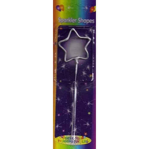 Star Shaped Silver Sparklers
