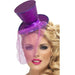 Mini Purple Glitter Top Hat
