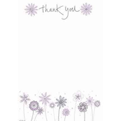 Floral Thank You Hanging Pads x20