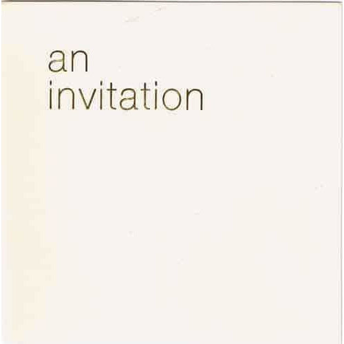 Open Invitations x6
