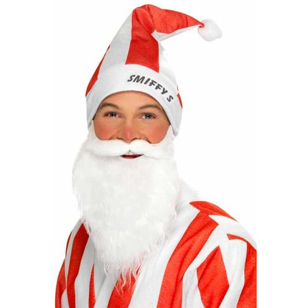 Red And White Striped Sports Santa Set
