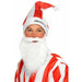 Red And White Striped Sports Santa Set