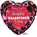 Valentines Shimmering Hearts Balloons