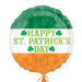 Happy St Patricks Day foil balloon