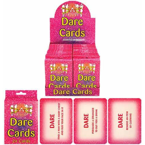 Truth Or Dare Cards 24pk