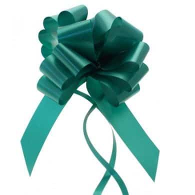 Emerald Green 2 Inch Pull Bows x20